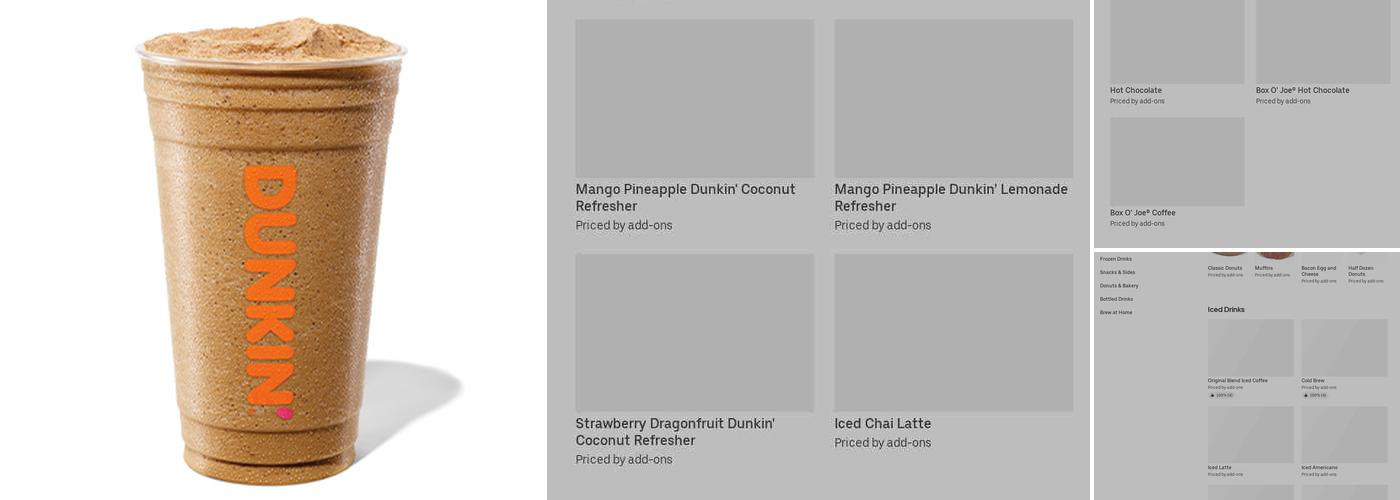 Dunkin' Menu