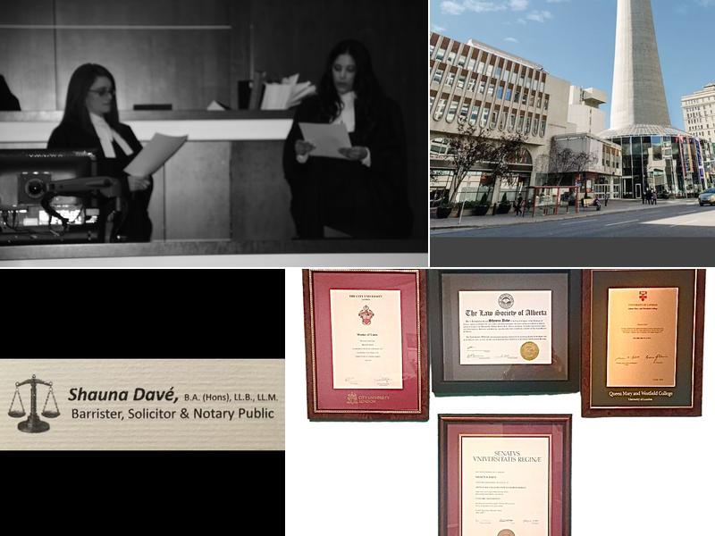 Shauna Davé, Barrister, Solicitor & Notary Public