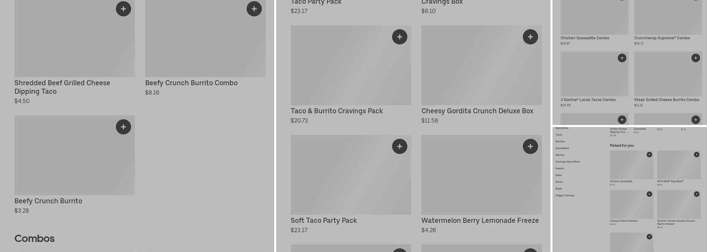Taco Bell Menu