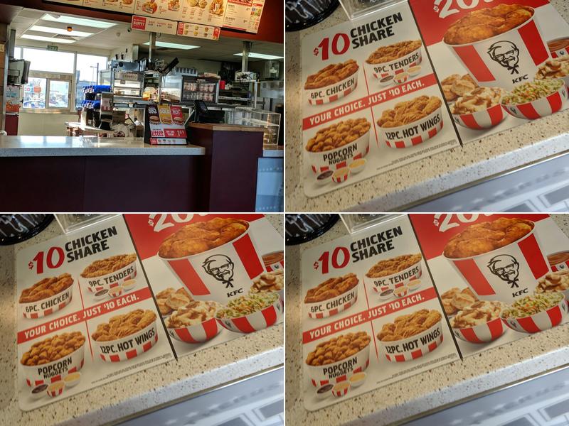 KFC Menu
