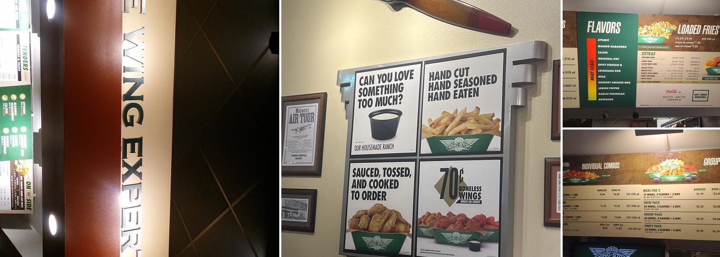 Wingstop Menu