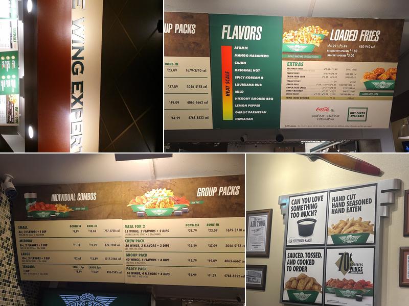 Wingstop Menu