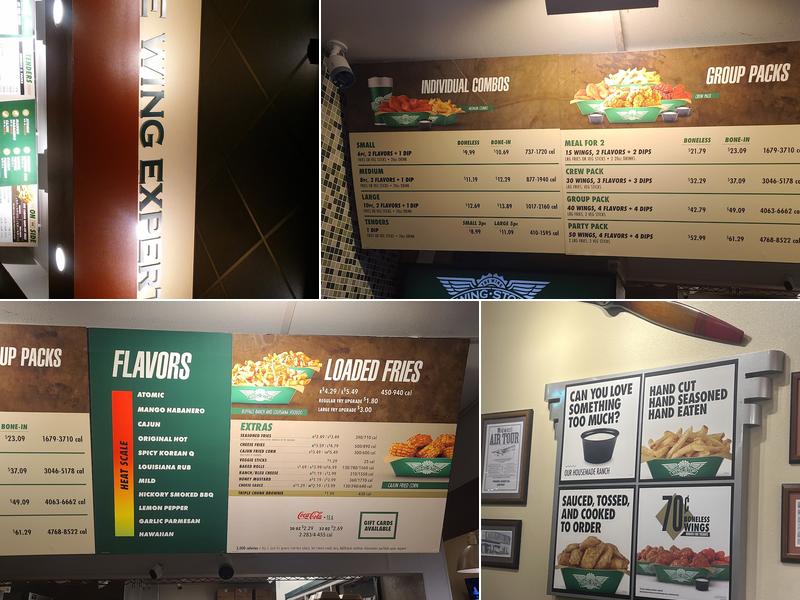 Wingstop Menu