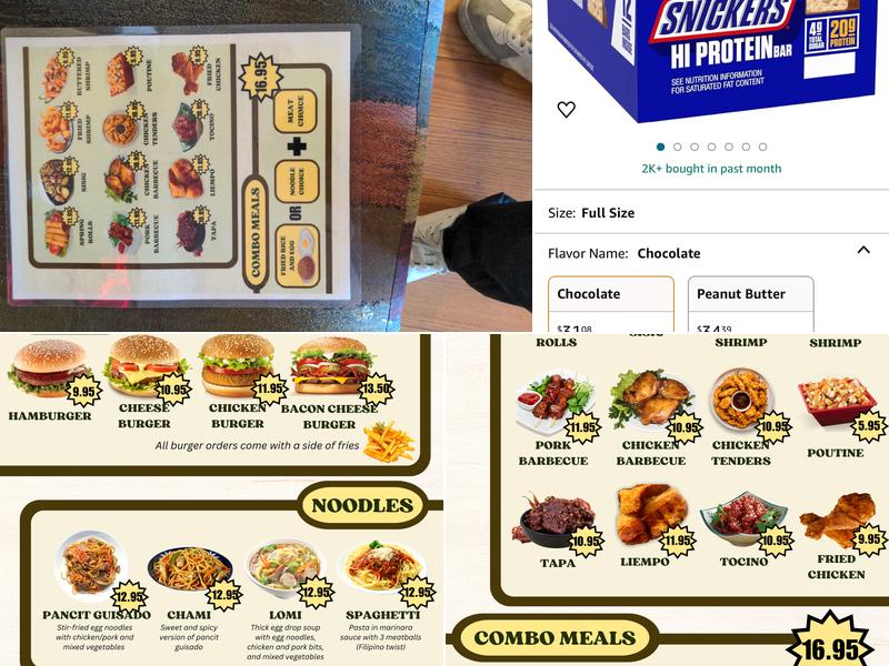 One Sweet Mama's restaurant Menu