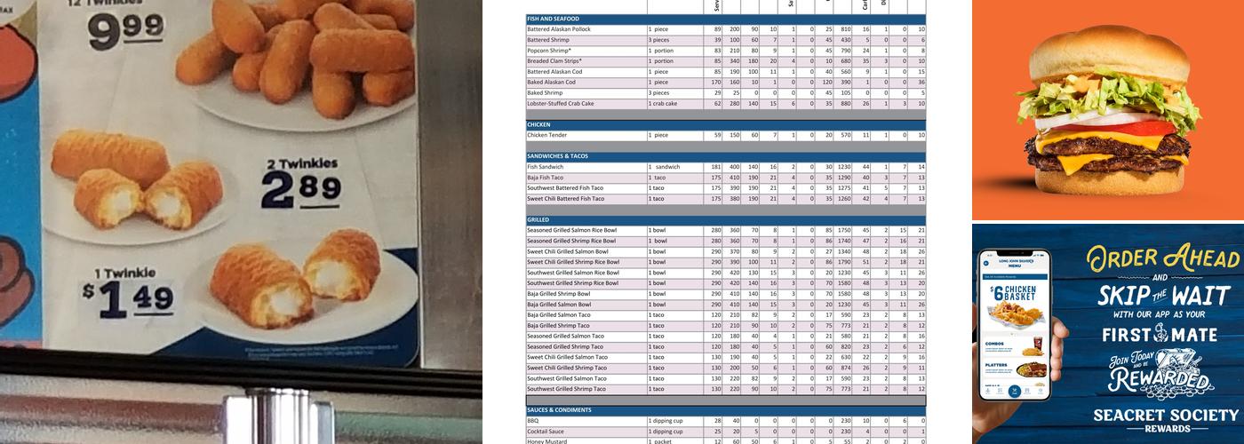 Long John Silver's | A&W Menu