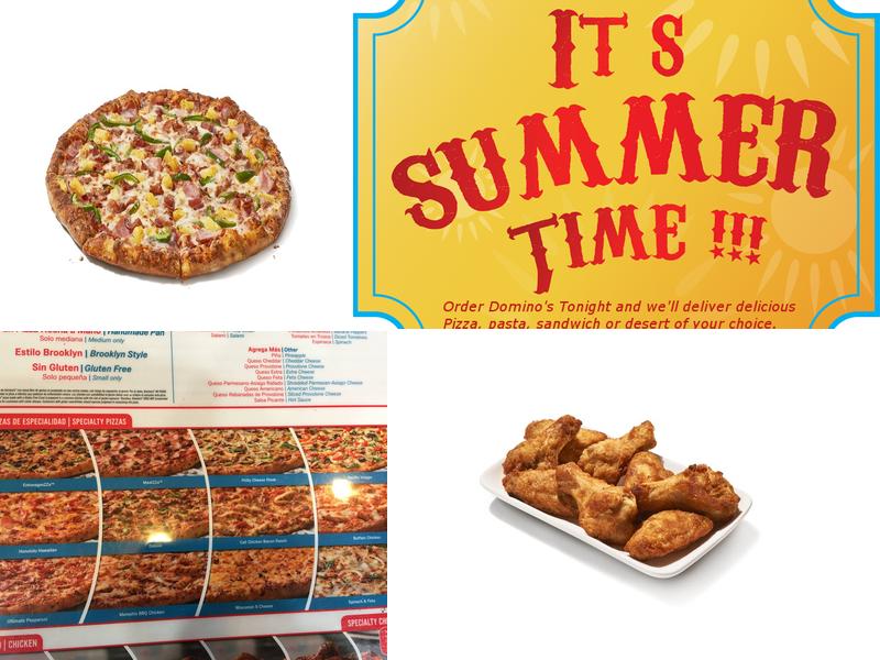 Domino's Pizza Menu