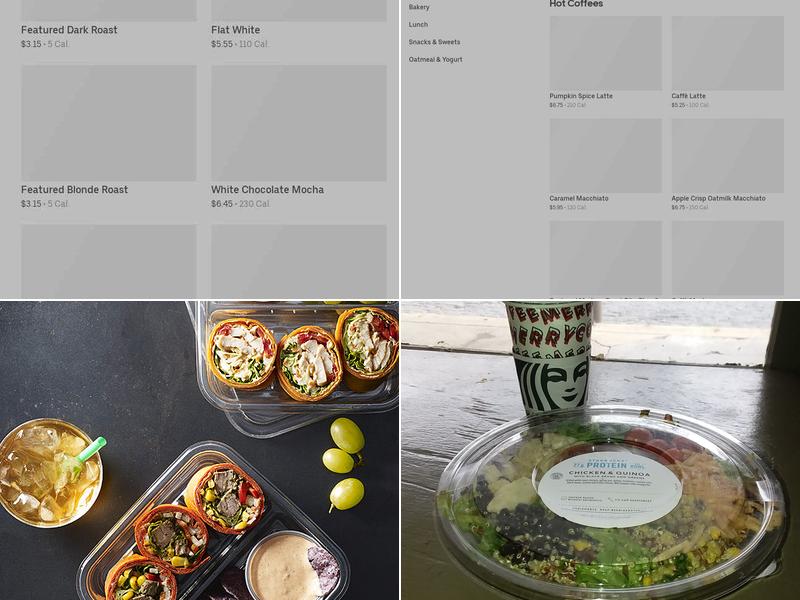 Starbucks Menu