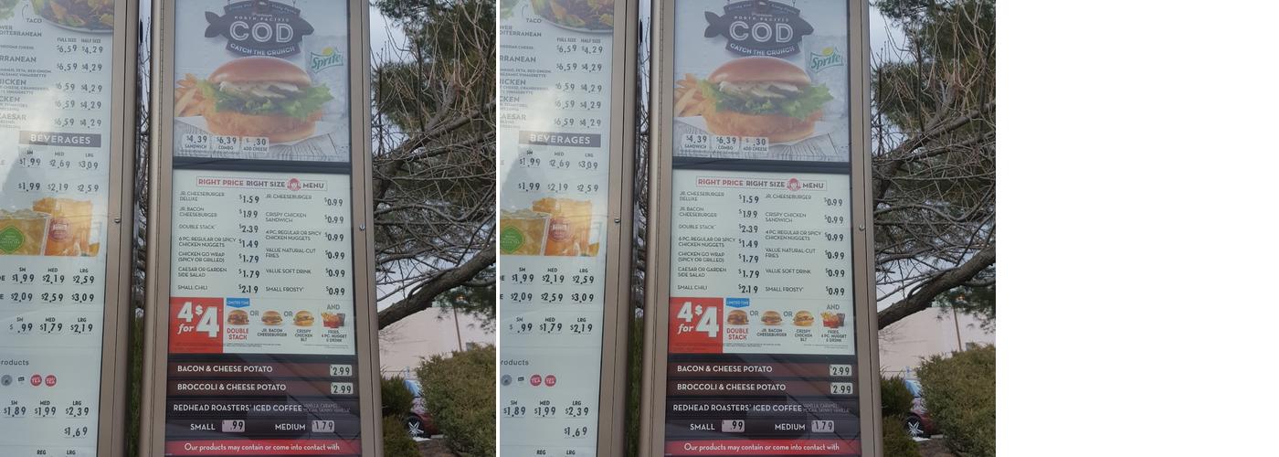 Wendy's Menu