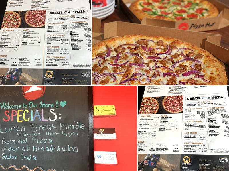 Pizza Hut Menu