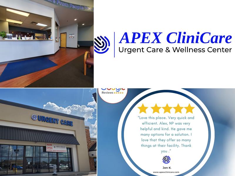 Apex CliniCare: Urgent Care and Wellness Center
