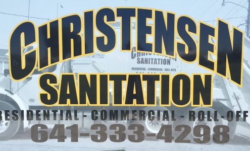 Christensen Sanitation 309 N Pine St, Lenox Iowa 50851