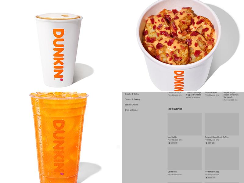 Dunkin' Menu