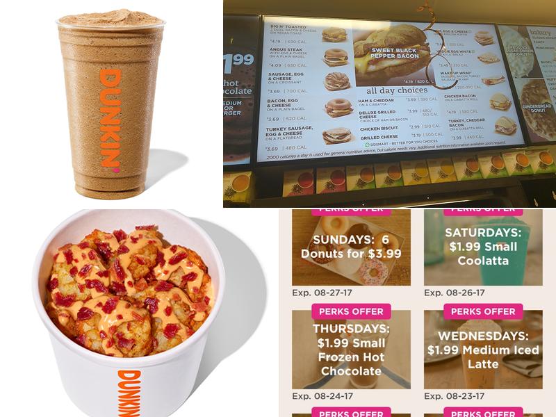 Dunkin' Menu