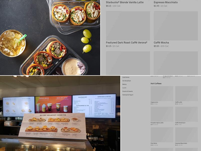 Starbucks Menu