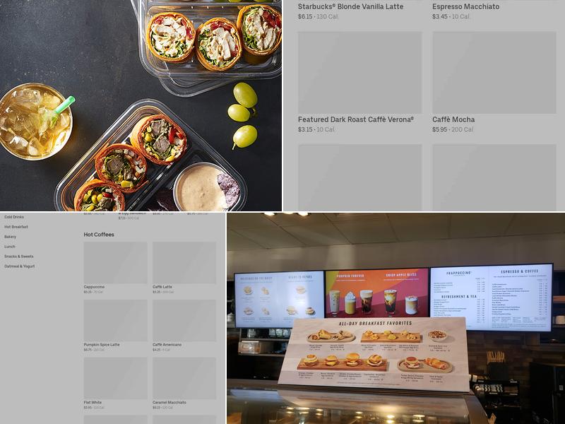 Starbucks Menu