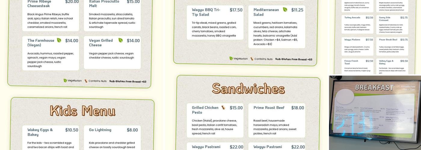 Bread Breakers Deli House Menu