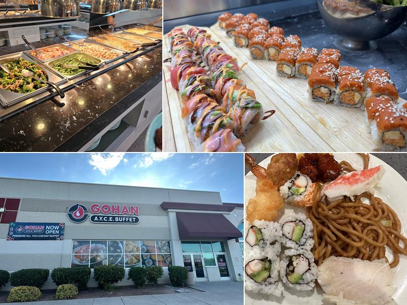Gohan A.Y.C.E Buffet 3200 Naglee Rd Ste 600, Tracy
