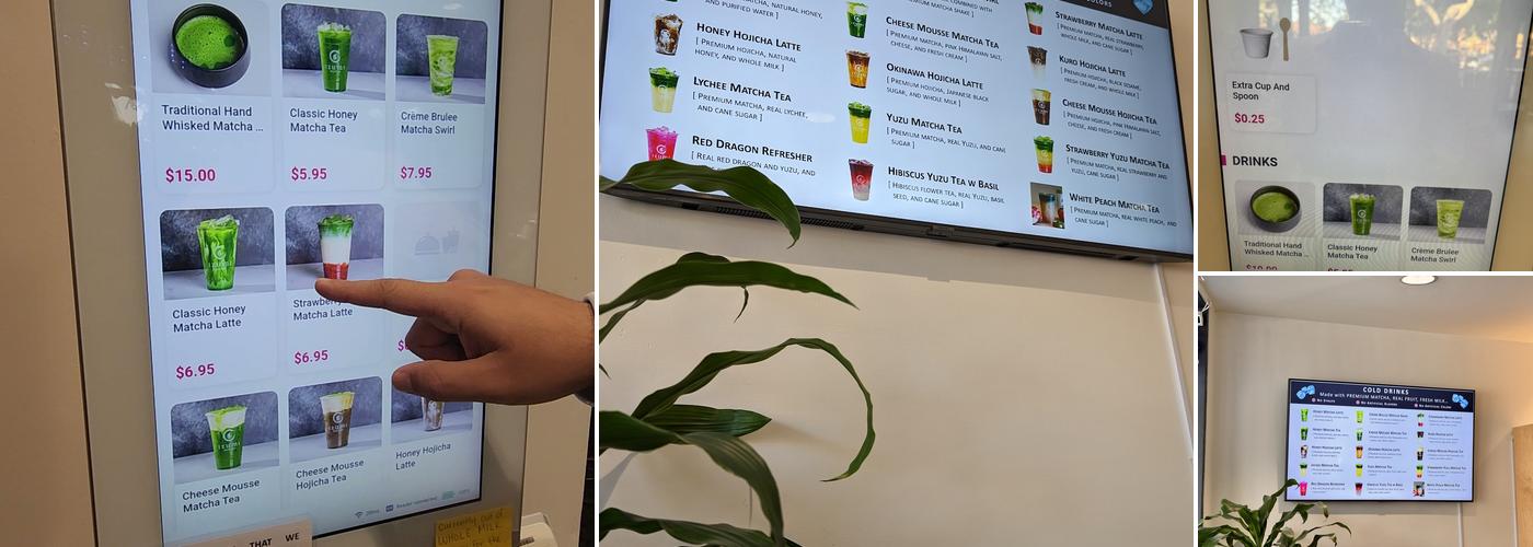 Izumi Matcha Menu