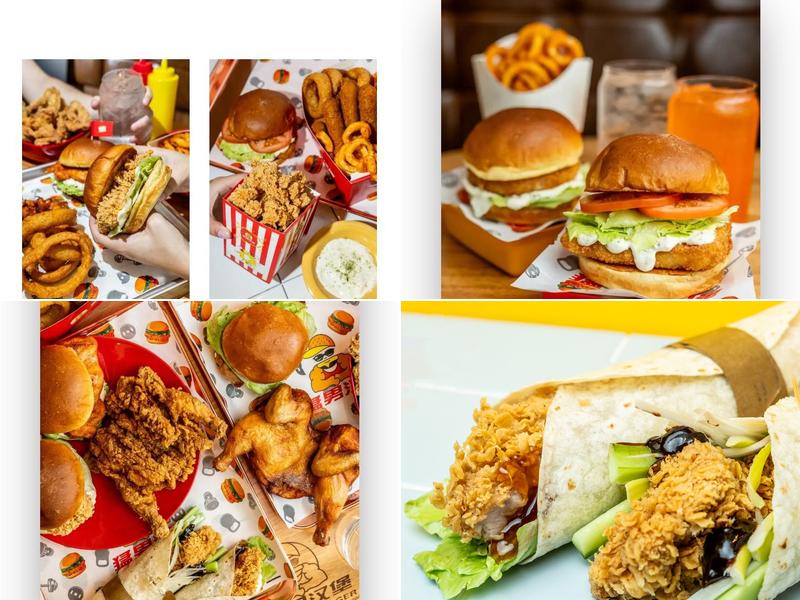 Macho Burger Menu