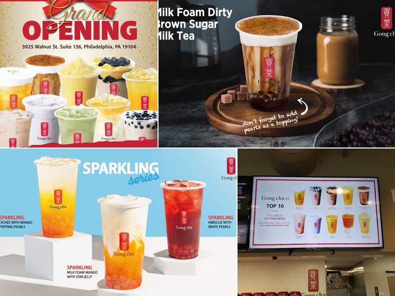 Gong cha-University City Menu