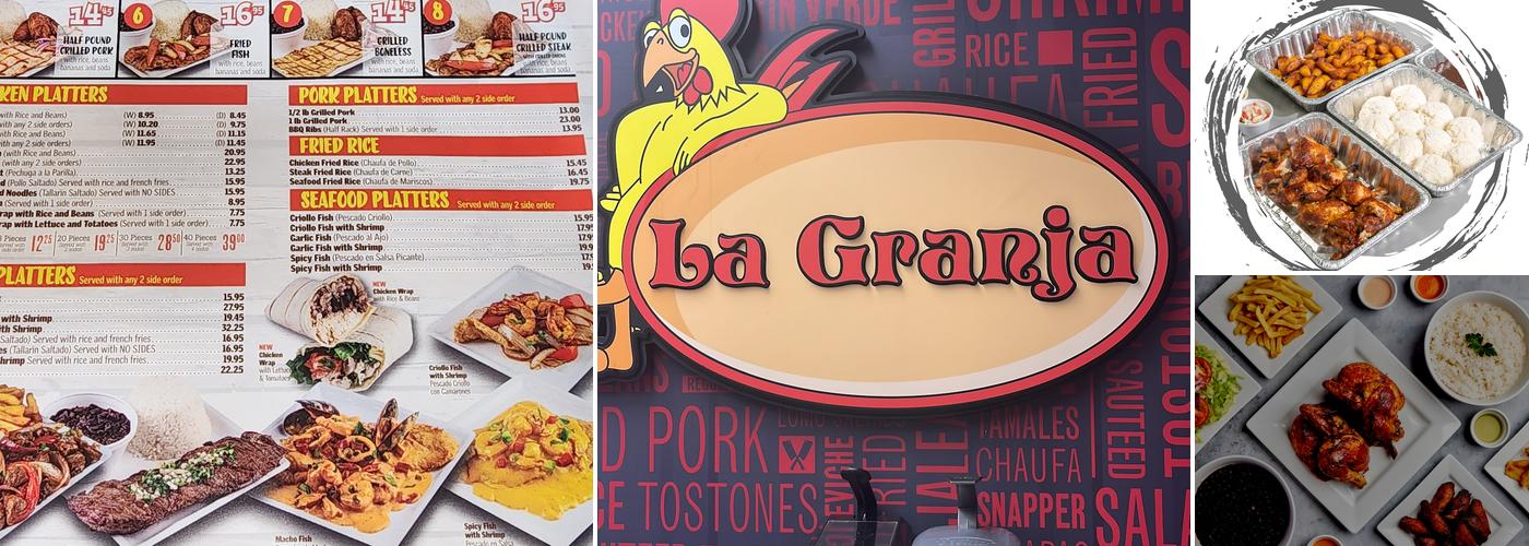 La Granja Menu