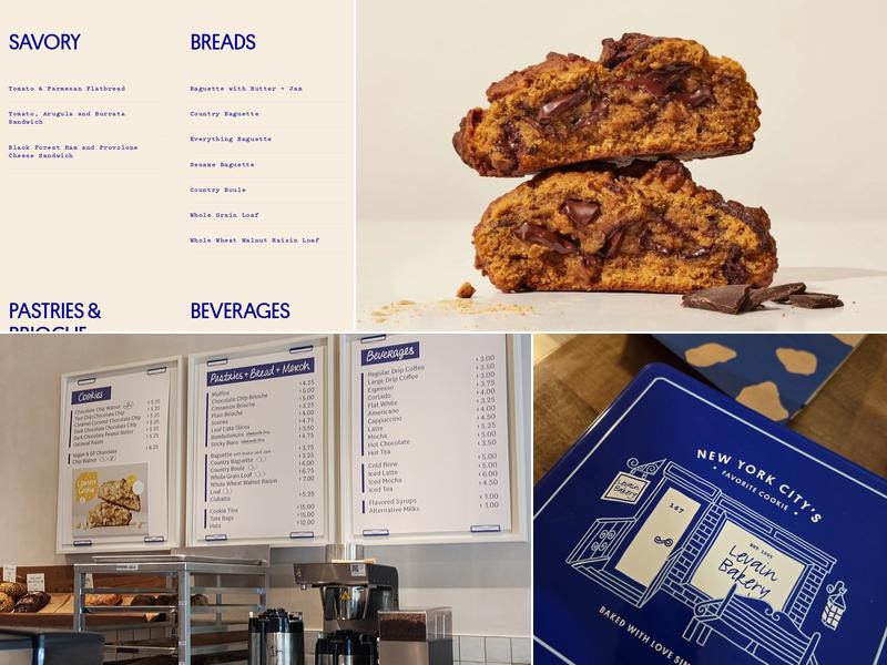 Levain Bakery – River North Menu