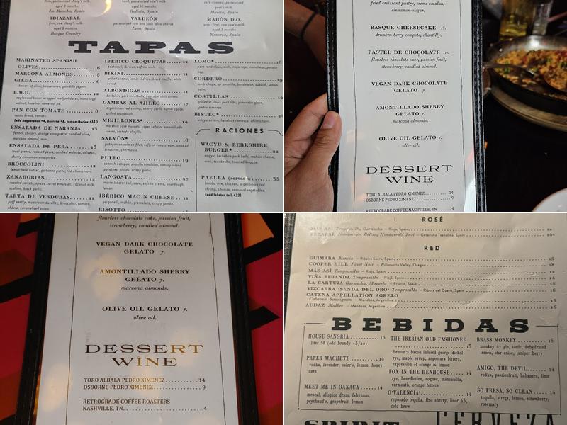 The Iberian Pig Menu