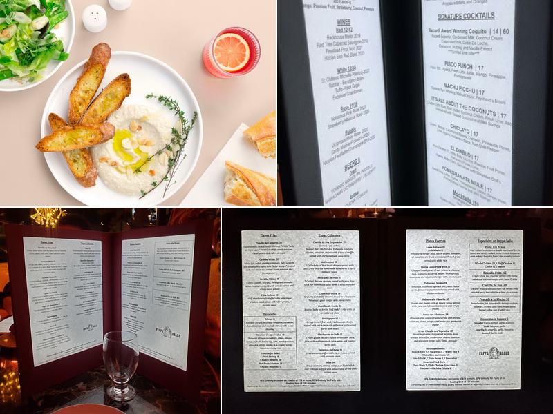 Pappa Gallo Menu