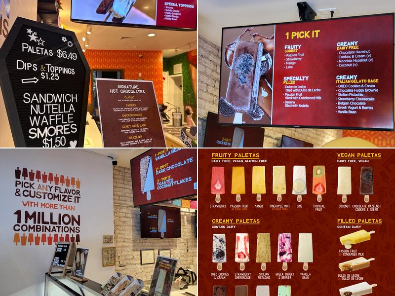 Morelia Ice Cream Paletas - Hoboken Menu