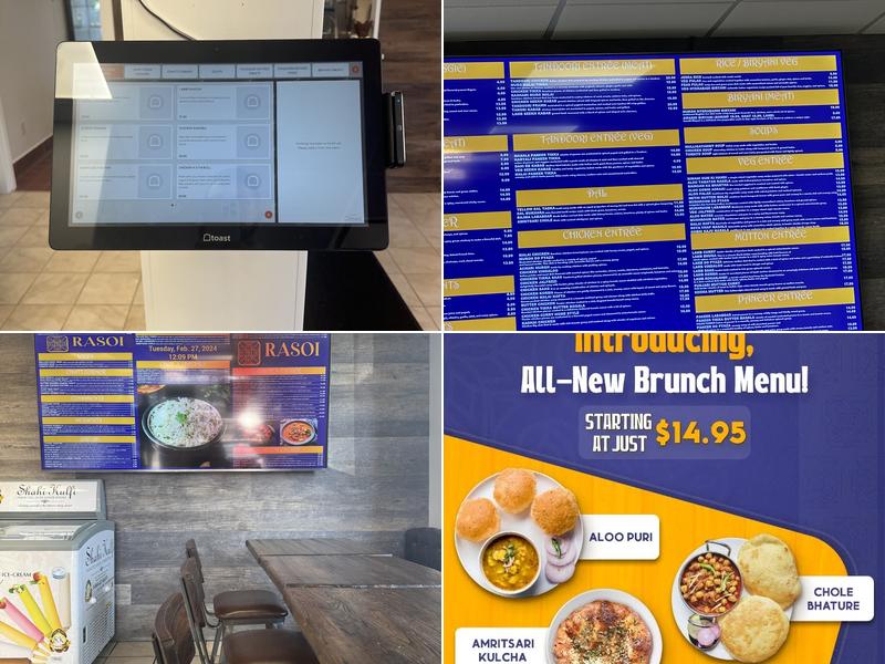 Rasoi Indian Cuisine Framingham Menu