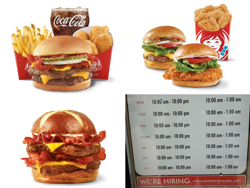 Wendy's Menu