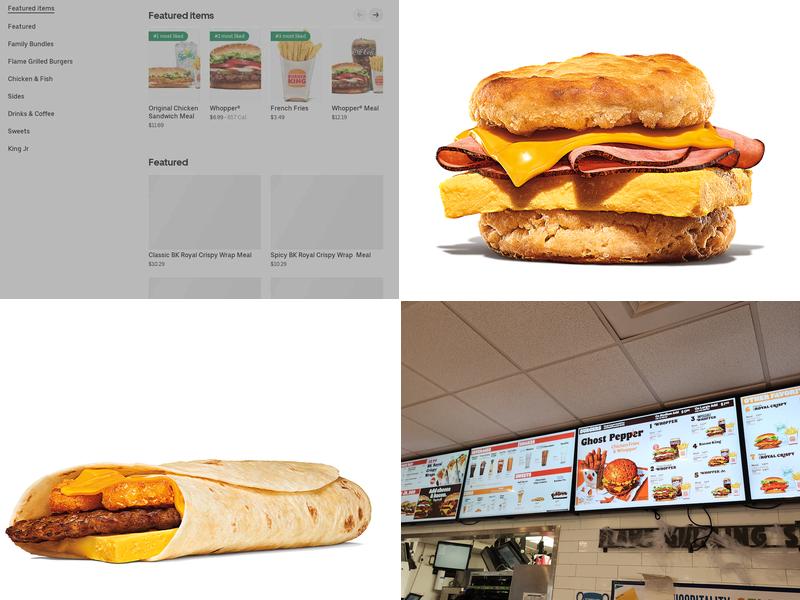 Burger King Menu