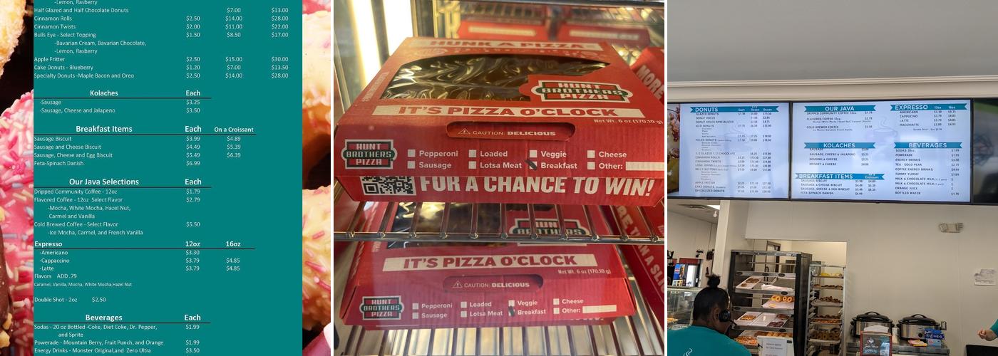 Java House Donuts Menu