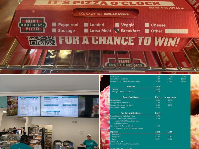 Java House Donuts Menu