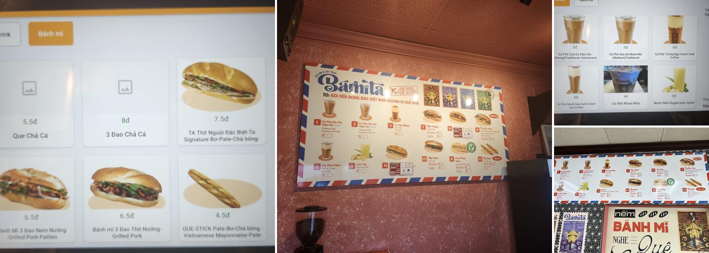 Bamita Menu
