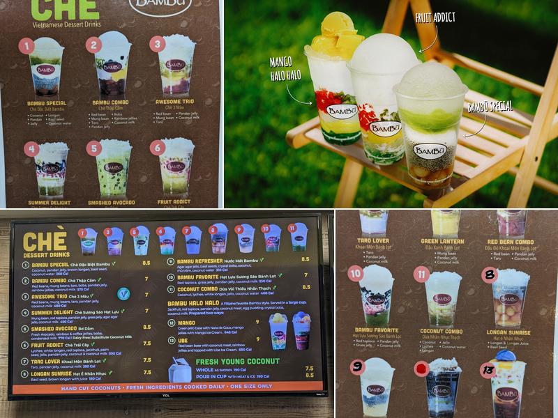 Bambu Baltimore Menu