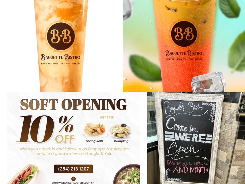 Baguette Bistro Menu