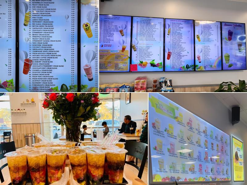 Tealicious Cafe Menu
