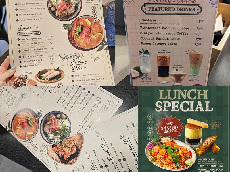 Dear Saigon Menu
