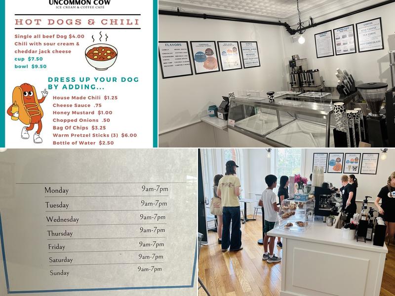 Uncommon Cow Menu