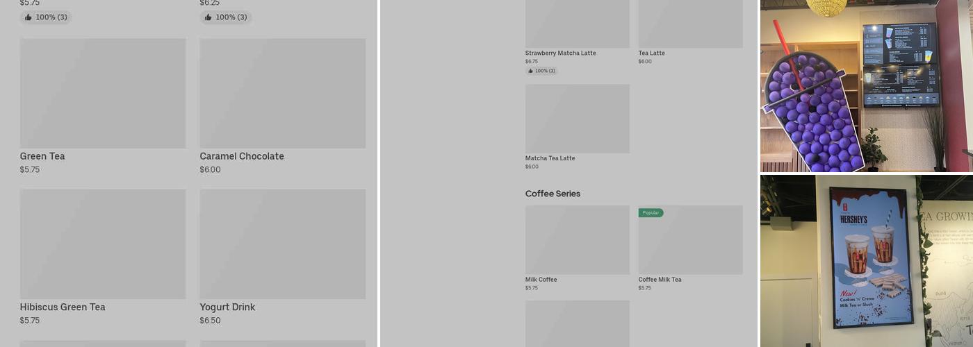 Gong Cha Davis Square Menu