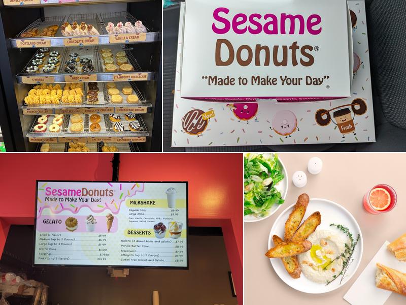 Sesame Donuts Menu
