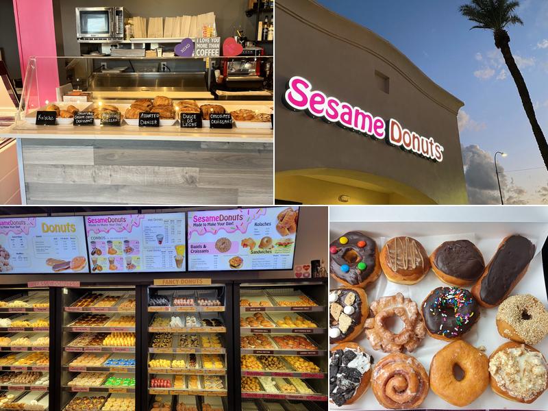 Sesame Donuts