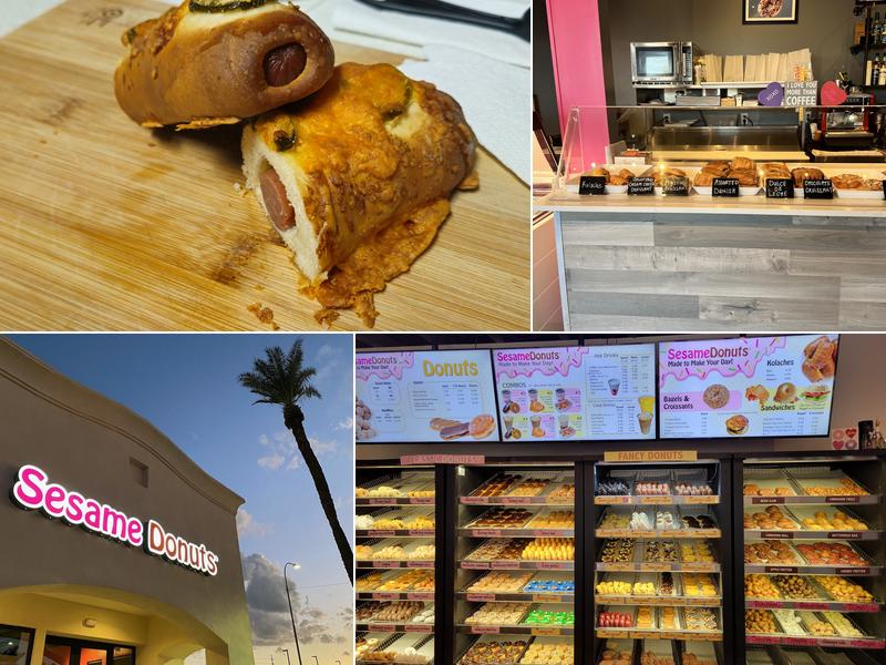 Sesame Donuts