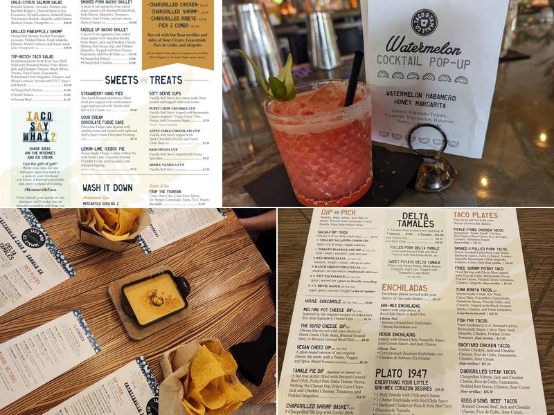 Fayetteville Taco & Tamale Co. Menu