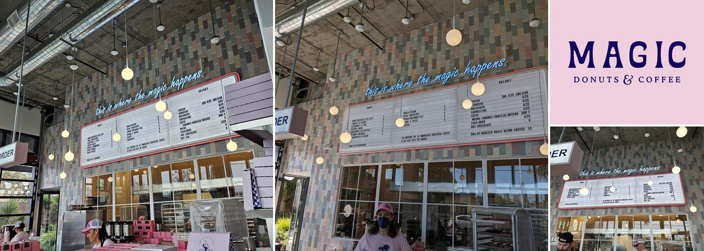 Magic Donuts & Coffee Menu