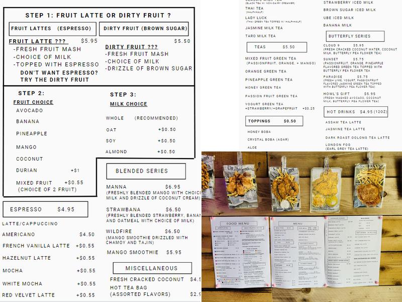 Purtea Menu