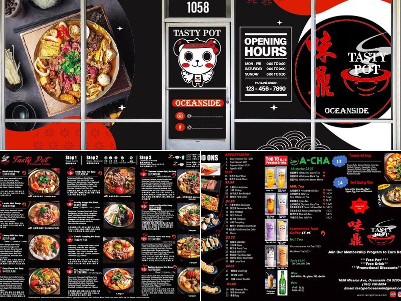 Tasty Pot Oceanside Menu