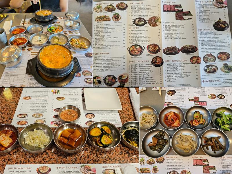Jang Su Jang Menu