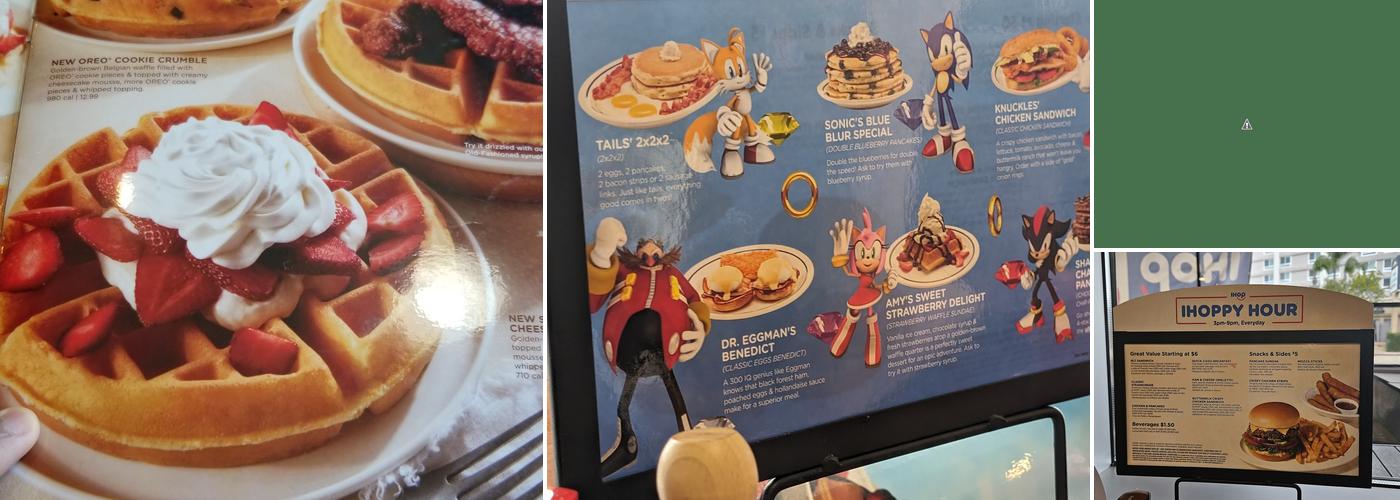 IHOP Menu